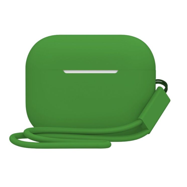 Силіконовий чохол UniCase Silicone Sleeve для Apple AirPods Pro 2 - Grass Green: фото 1 з 7