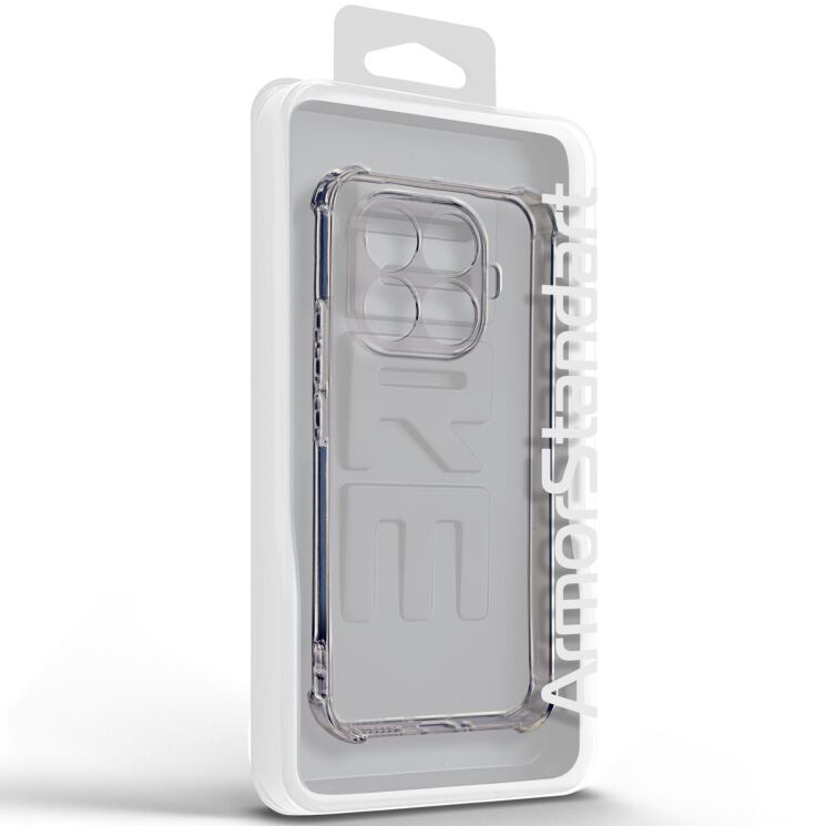 Силиконовый (TPU) чехол ArmorStandart Air Force для Xiaomi 15T Pro - Transparent: фото 3 из 6
