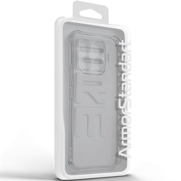 Силиконовый (TPU) чехол ArmorStandart Air Force для Xiaomi 17T Pro - Transparent: фото 3 из 6