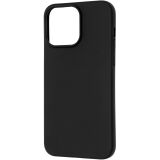 Силіконовий (TPU) чохол ArmorStandart Matte Slim Fit для Apple iPhone 15 Pro Max - Black (329231B)