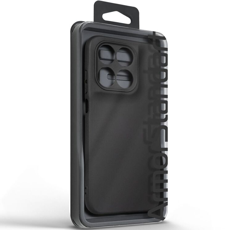 Силиконовый (TPU) чехол ArmorStandart Matte Slim Fit для Motorola G77 - Black (406834B) Силиконовый (TPU) чехол ArmorStandart Matte Slim Fit для Motorola G77 - Black: фото 3 из 5