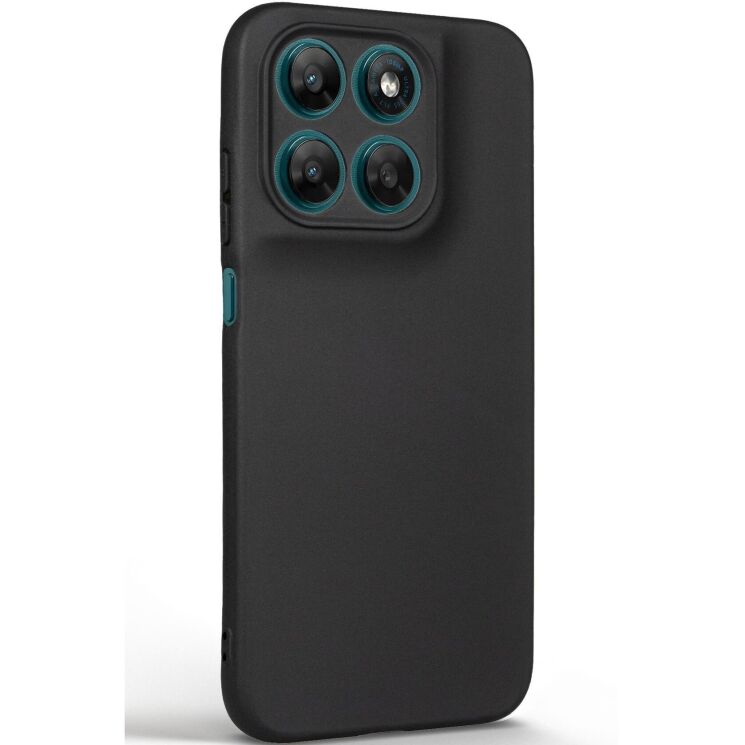 Силиконовый (TPU) чехол ArmorStandart Matte Slim Fit для Motorola G77 - Black (406834B) Силиконовый (TPU) чехол ArmorStandart Matte Slim Fit для Motorola G77 - Black: фото 2 из 5