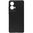 Силиконовый (TPU) чехол ArmorStandart Matte Slim Fit для Motorola Moto G85 - Black (357039B)