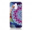 Силіконовий (TPU) чохол Deexe LumiCase для Huawei Mate 20 Lite - Flower Pattern (116823H)