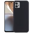 Силиконовый (TPU) чехол Deexe Matte Case для Motorola Moto G32 - Black (304428B)