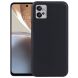 Силиконовый (TPU) чехол Deexe Matte Case для Motorola Moto G32 - Black (304428B). Фото 1 из 5