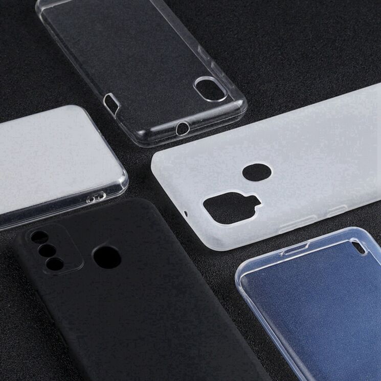 Силиконовый (TPU) чехол Deexe Matte Case для Motorola Moto G32 - Black: фото 5 из 5