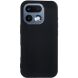 Силиконовый (TPU) чехол Deexe Matte Case для Realme 16 Pro - Black (428013B). Фото 4 из 7