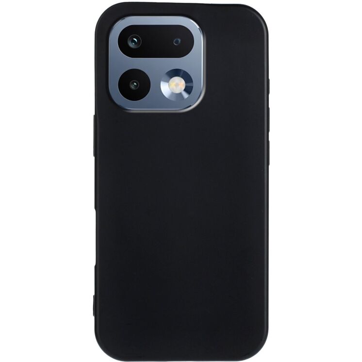 Силиконовый (TPU) чехол Deexe Matte Case для Realme 16 Pro - Black (428013B) Силиконовый (TPU) чехол Deexe Matte Case для Realme 16 Pro - Black: фото 4 из 7