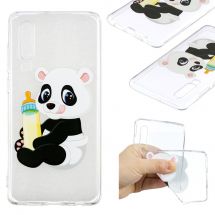 Силиконовый (TPU) чехол Deexe Pretty Glossy для Huawei P30 - Panda Baby: фото 1 из 9