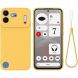 Силіконовий (TPU) чохол Deexe Silicone Case для Nothing Phone (4b) - Yellow (218412Y). Фото 1 з 9