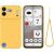 Силіконовий (TPU) чохол Deexe Silicone Case для Nothing Phone (4b) - Yellow: фото 1 з 9
