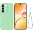 Силиконовый (TPU) чехол Deexe Silicone Case для Realme C85 Pro - Green (403903G)