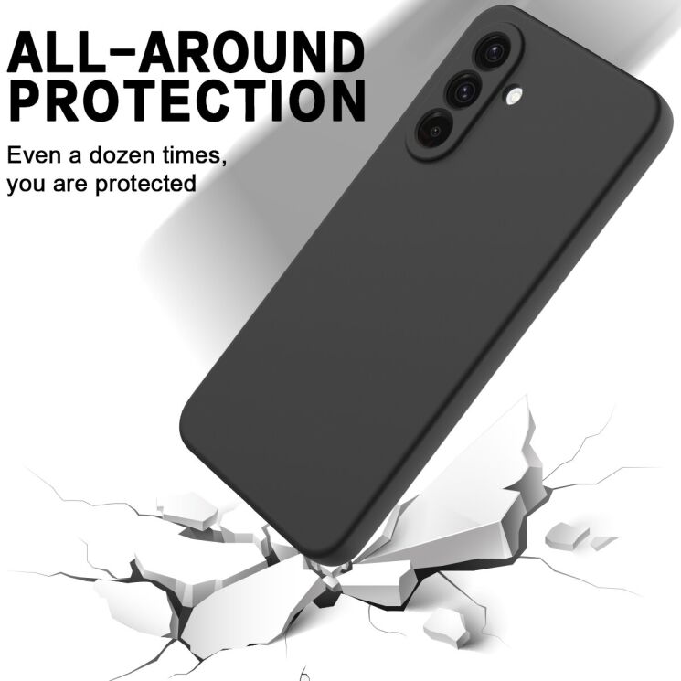 Силиконовый (TPU) чехол Deexe Silicone Case для Samsung Galaxy A27 (A276) - Black: фото 5 из 8
