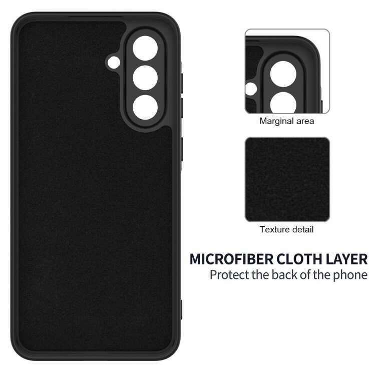 Силиконовый (TPU) чехол Deexe Silicone Case для Samsung Galaxy A27 (A276) - Black: фото 6 из 8