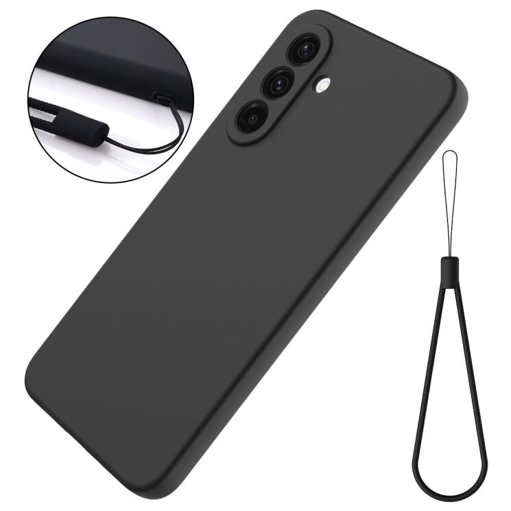 Силиконовый (TPU) чехол Deexe Silicone Case для Samsung Galaxy A27 (A276) - Black: фото 7 из 8