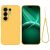 Силиконовый (TPU) чехол Deexe Silicone Case для TECNO Camon 50 Pro - Yellow: фото 1 из 9