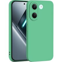 Силиконовый (TPU) чехол Deexe Silicone Case для Xiaomi Poco X8 Pro - Green: фото 1 из 5
