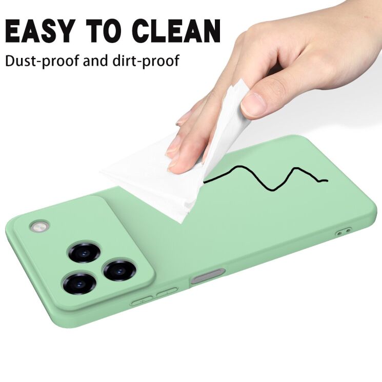Силіконовий (TPU) чохол Deexe Silicone Case для ZTE Blade A76 - Yellow: фото 9 з 9