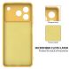 Силіконовий (TPU) чохол Deexe Silicone Case для ZTE Blade A76 - Yellow (402913Y). Фото 7 з 9