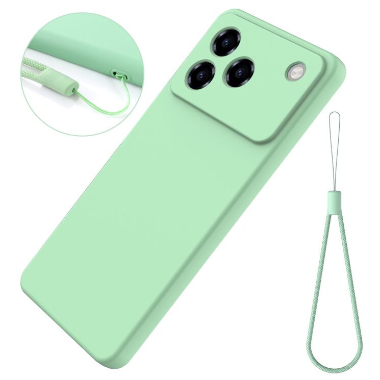 Силіконовий (TPU) чохол Deexe Silicone Case для ZTE Blade A76 - Yellow: фото 8 з 9