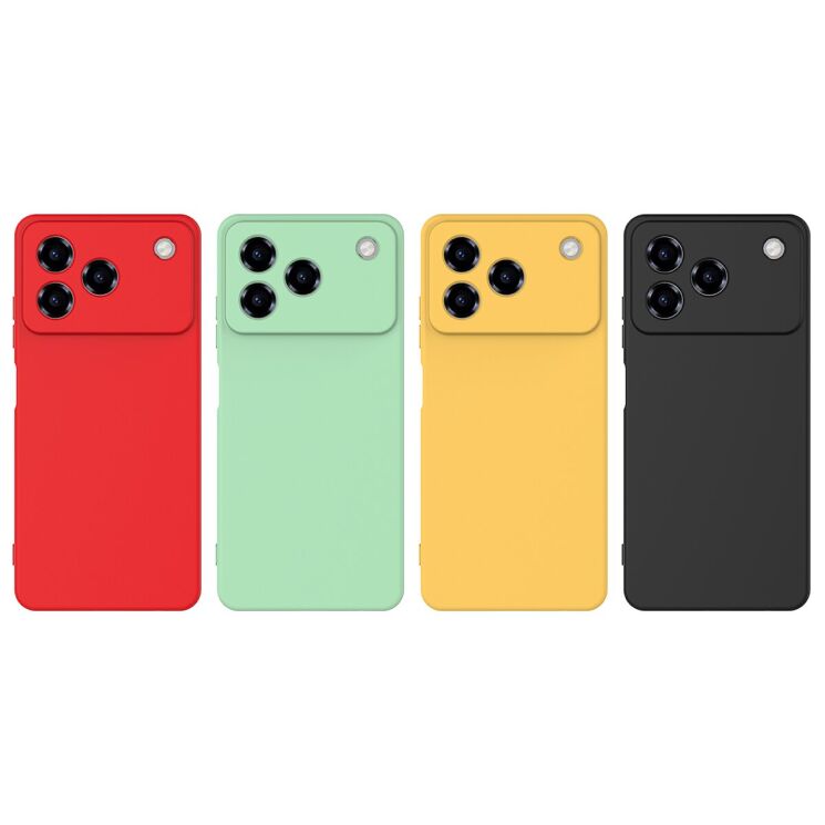 Силіконовий (TPU) чохол Deexe Silicone Case для ZTE Blade A76 - Yellow: фото 2 з 9