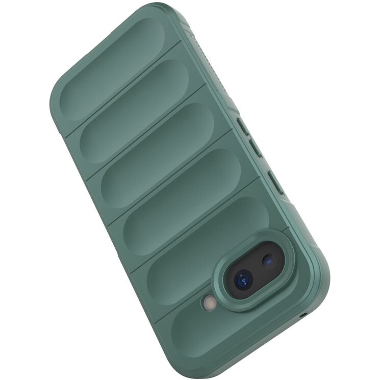 Силиконовый (TPU) чехол Deexe Terra Case для Google Pixel 10a - Green: фото 2 из 6