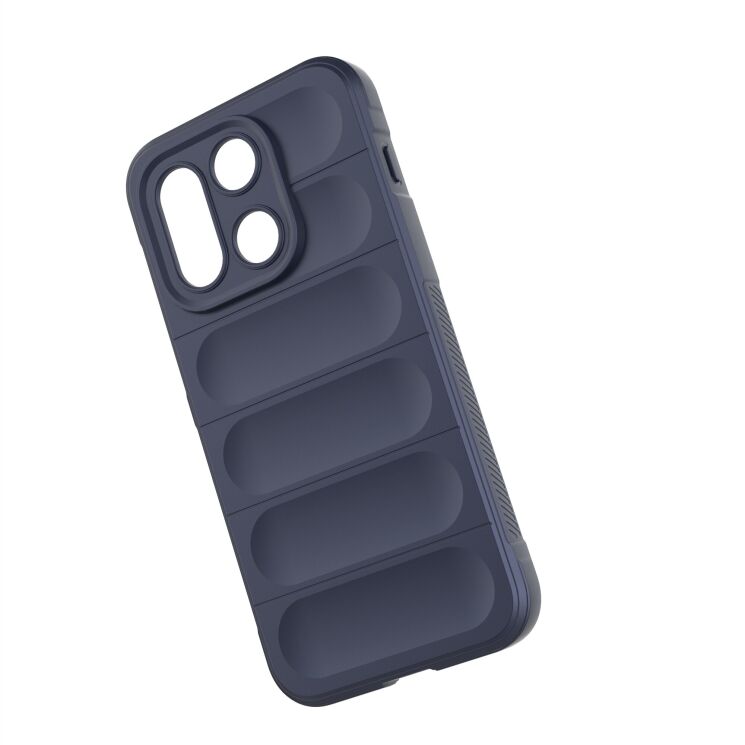 Силиконовый (TPU) чехол Deexe Terra Case для OnePlus 15 - Dark Blue: фото 3 из 7