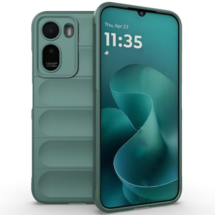 Силиконовый (TPU) чехол Deexe Terra Case для Xiaomi Redmi A7 Pro - Green (409728G) Силиконовый (TPU) чехол Deexe Terra Case для Xiaomi Redmi A7 Pro - Green: фото 1 из 4