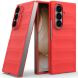 Силіконовий (TPU) чохол Deexe Terra Case (FF) для Samsung Galaxy Fold 8 Ultra - Red (424015R). Фото 2 з 9