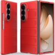 Силіконовий (TPU) чохол Deexe Terra Case (FF) для Samsung Galaxy Fold 8 Ultra - Red (424015R)