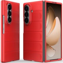 Силіконовий (TPU) чохол Deexe Terra Case (FF) для Samsung Galaxy Fold 8 Ultra - Red: фото 1 з 9