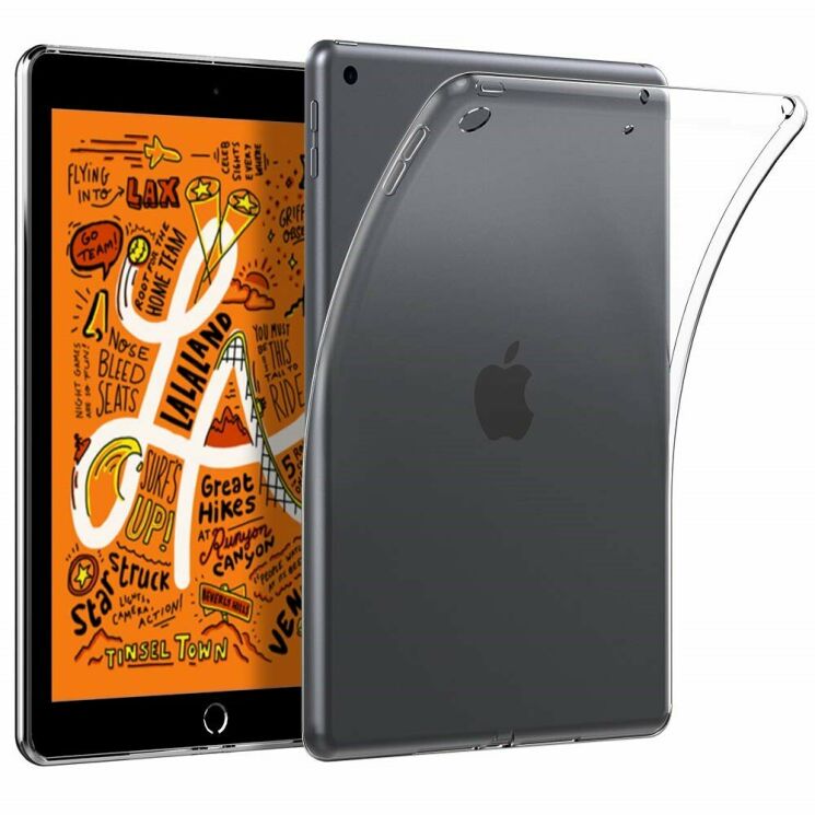 Силіконовий (TPU) чохол Deexe UltraThin для Apple iPad mini 5 (2019) - Transparent: фото 2 з 7