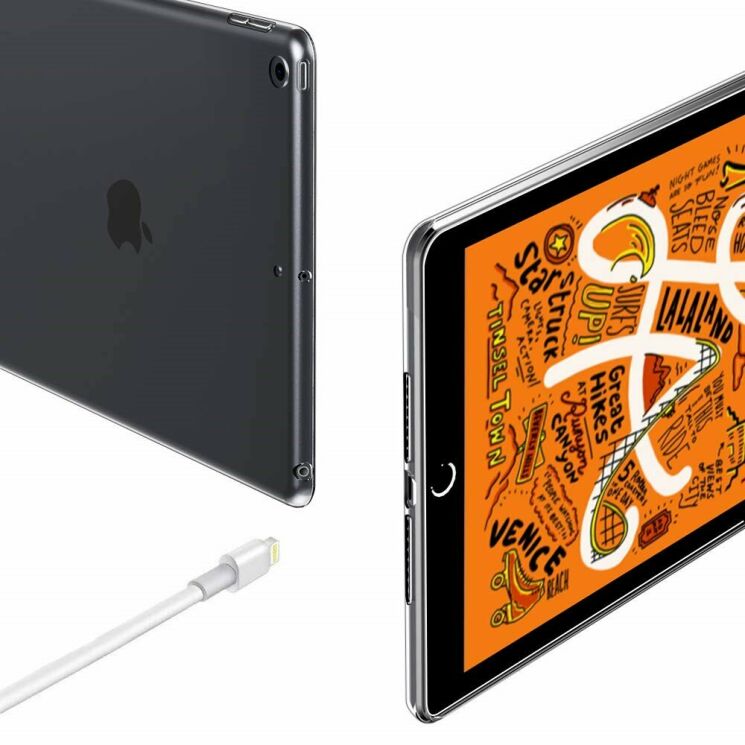 Силіконовий (TPU) чохол Deexe UltraThin для Apple iPad mini 5 (2019) - Transparent: фото 3 з 7