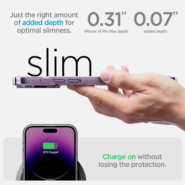 Силіконовий (TPU) чохол Deexe UltraThin для Apple iPhone 15 Pro - Transparent: фото 2 з 6