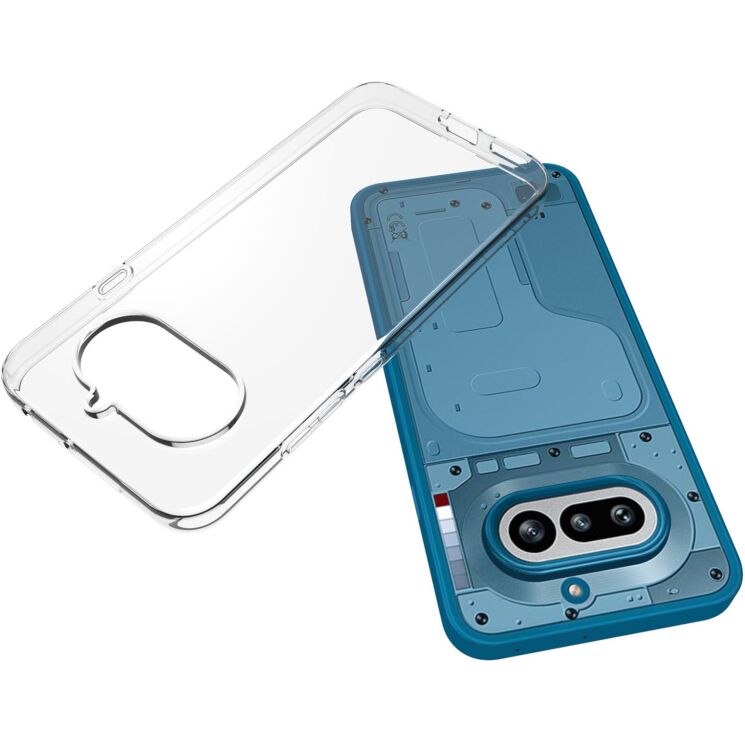 Силіконовий (TPU) чохол Deexe UltraThin для Nothing Phone (4a) - Transparent (411300T) Силіконовий (TPU) чохол Deexe UltraThin для Nothing Phone (4a) - Transparent: фото 2 з 5
