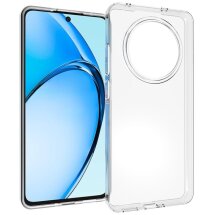 Силиконовый (TPU) чехол Deexe UltraThin для OPPO Reno 12 F/FS - Transparent: фото 1 из 4