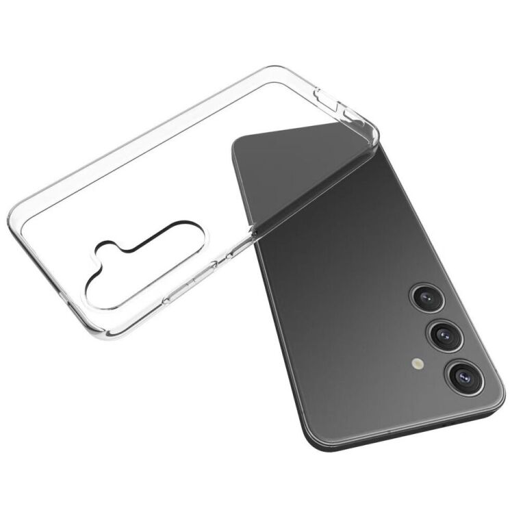 Силиконовый (TPU) чехол Deexe UltraThin для Samsung Galaxy S25 (S931) - Transparent: фото 4 из 5