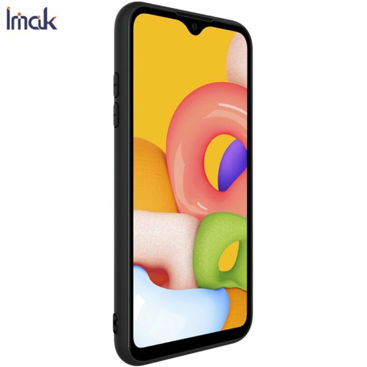 Силіконовий (TPU) чохол IMAK UC-1 Series для Samsung Galaxy A01 (A015) - Black: фото 3 з 10