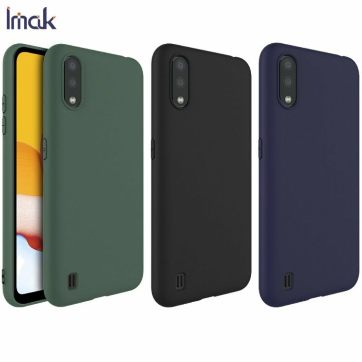 Силіконовий (TPU) чохол IMAK UC-1 Series для Samsung Galaxy A01 (A015) - Black: фото 7 з 10