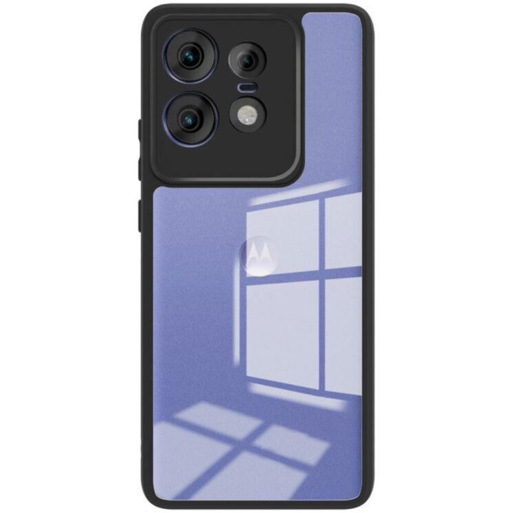Силиконовый (TPU) чехол IMAK UX-9A Series для Motorola Edge 50 Pro - Black: фото 2 из 10