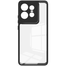 Силиконовый (TPU) чехол IMAK UX-9A Series для Motorola Edge 50 Pro - Black: фото 1 из 10