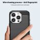 Силиконовый (TPU) чехол MOFI Carbon Fiber для Apple iPhone 16 Pro Max - Black (360411B). Фото 9 из 12