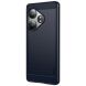 Силиконовый (TPU) чехол MOFI Carbon Fiber для Realme GT 6 / GT 6T - Blue (357809L). Фото 2 из 10