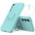 Силиконовый (TPU) чехол с кольцом Deexe Color Shell для Samsung Galaxy S26 FE - Sky Blue: фото 1 из 8