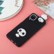 Силиконовый (TPU) чехол UniCase 3D Cartoon Pattern для Samsung Galaxy A12 (A125) / A12 Nacho (A127) / M12 (M127) - Black/Panda (260387E). Фото 5 из 5