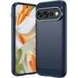 Силиконовый (TPU) чехол UniCase Carbon для Google Pixel 11 / 11 Pro - Blue (425534L)