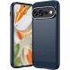 Силиконовый (TPU) чехол UniCase Carbon для Google Pixel 11 / 11 Pro - Blue (425534L). Фото 1 из 9