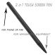 Стилус Deexe Touch Screen Pen - Black (950119B). Фото 2 з 5