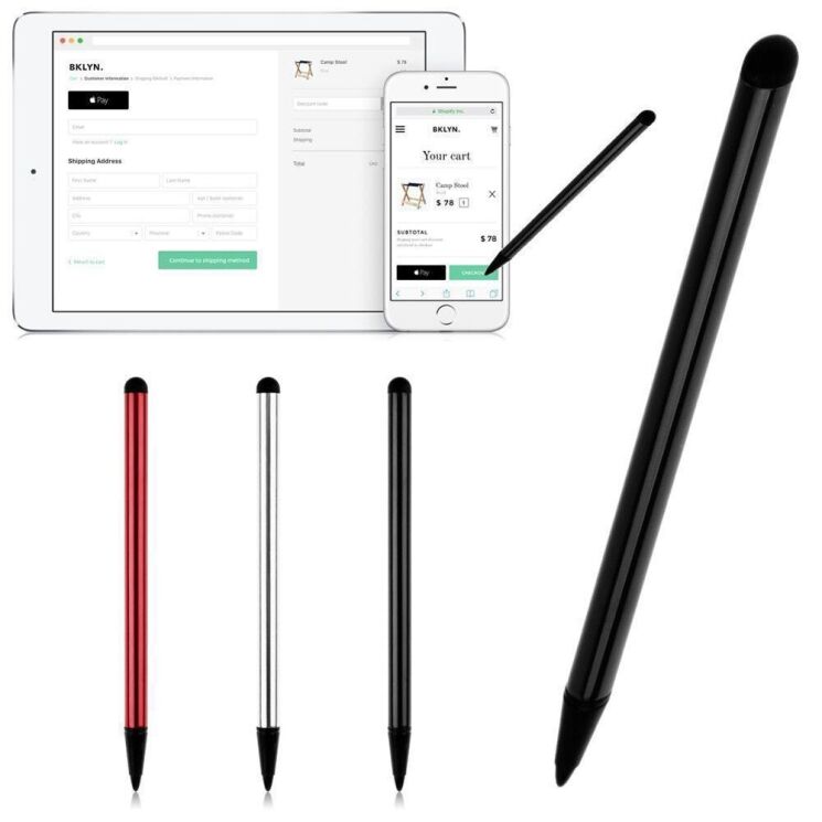 Стилус Deexe Touch Screen Pen - Black: фото 4 з 5